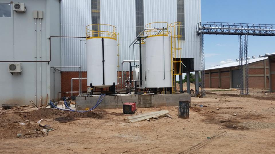 Instalación de Tanque Aceite