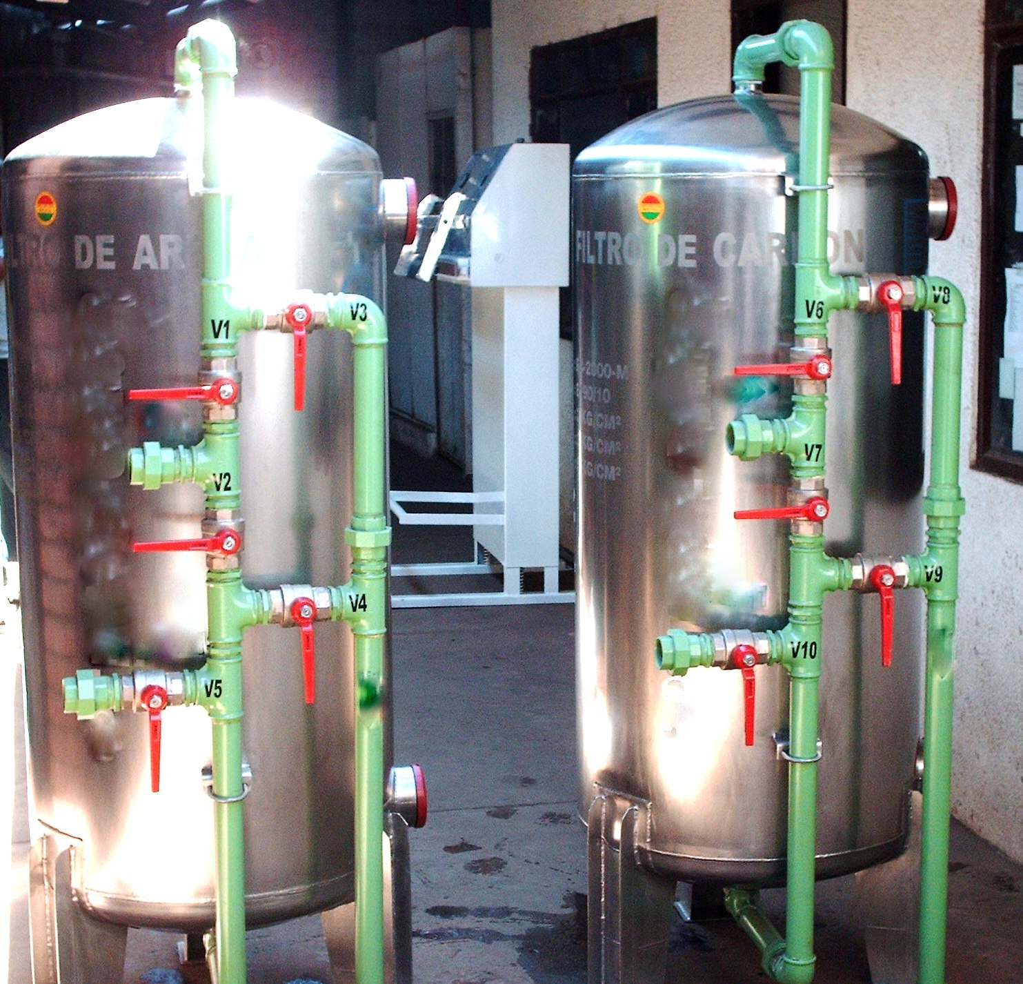 Filtro de Carbón Lecho